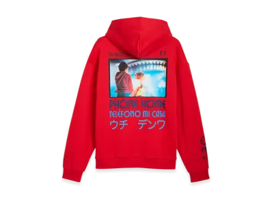 PUMA x E.T. Basketball Hoops AOP Hoodie "Red"