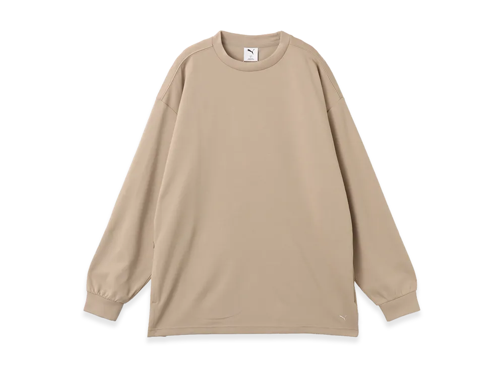 PUMA Oversized LS Tee "Beige"