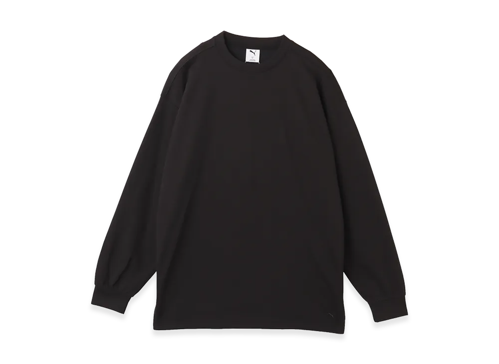 PUMA Oversized LS Tee "Black"