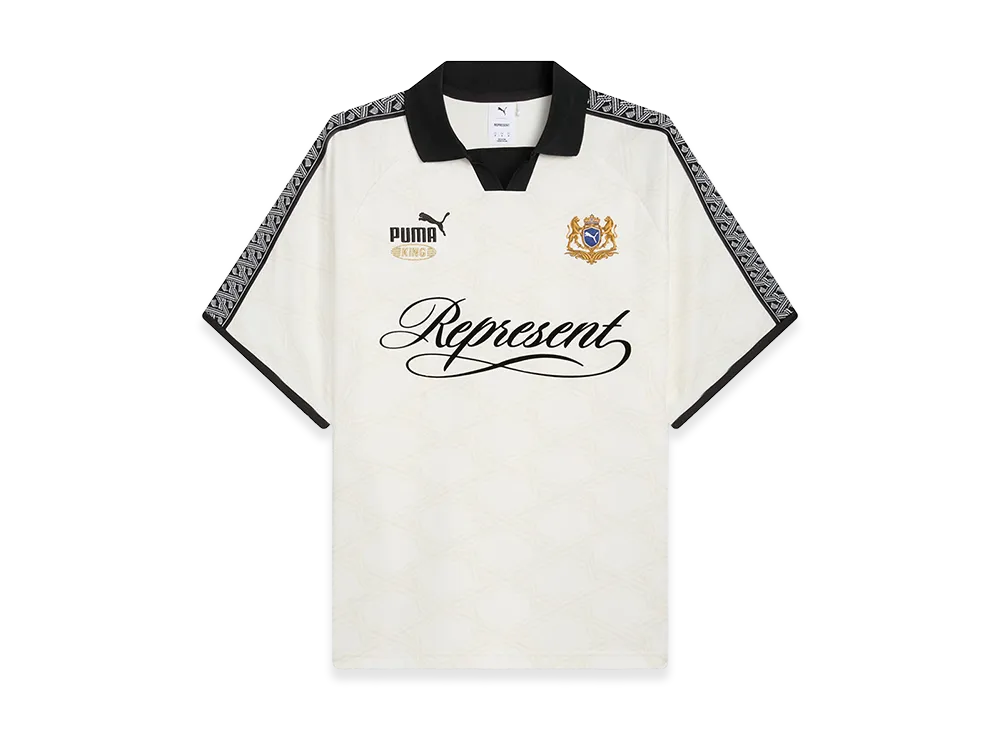PUMA x REPRESENT King Jersey Short Sleeve Shirt "Shoji AOP"