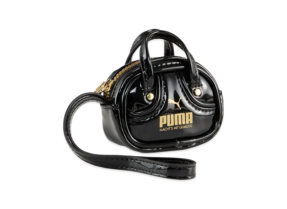 PUMA 1976 Grip Bag Keychain 0.2L "PUMA Black/Archive Gold"