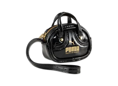 PUMA 1976 Grip Bag Keychain 0.2L "PUMA Black/Archive Gold"