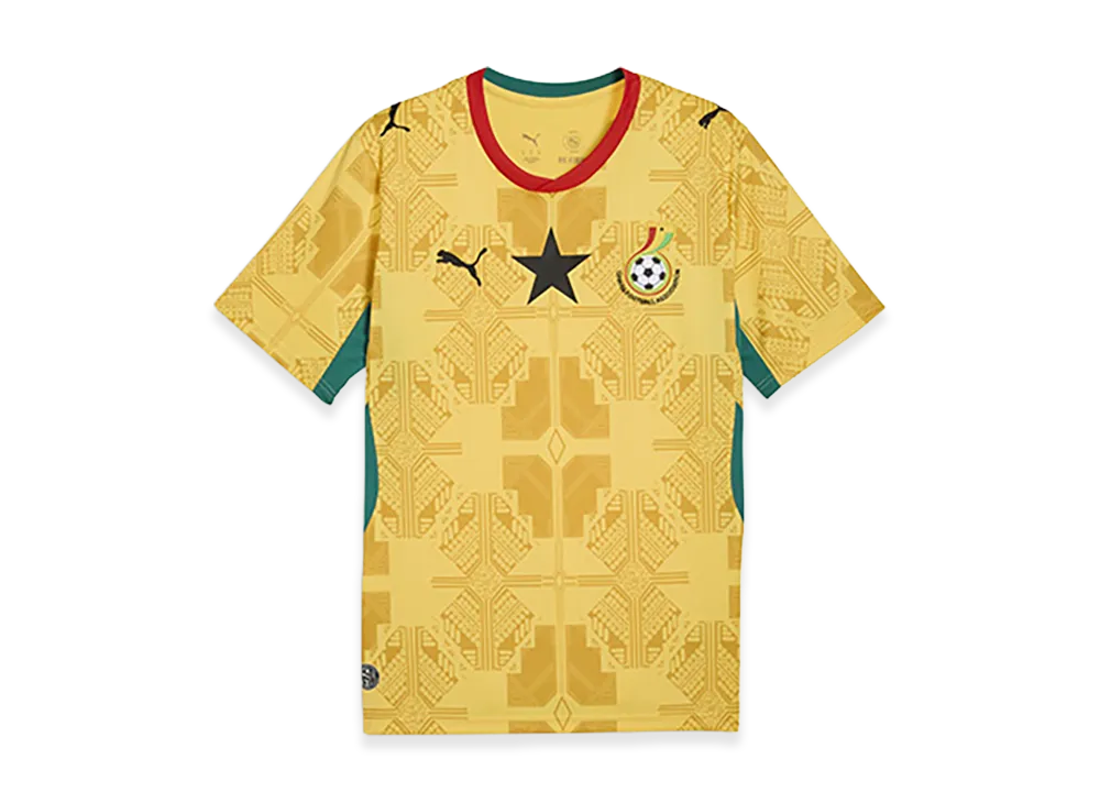 PUMA Soccer 2026 Ghana Away Jersey "Sunny Yellow"