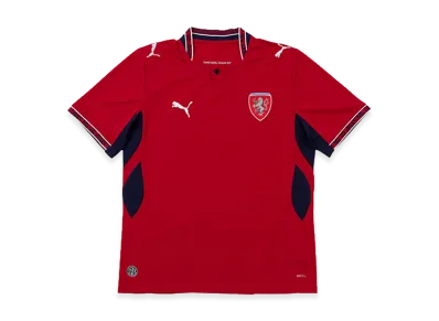 PUMA Soccer 2026 Czech Republic Home Jersey "Dark Cherry"