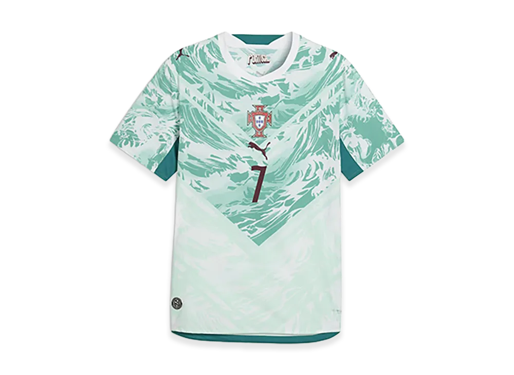 PUMA Soccer 2026 Portugal Away Authentic Jersey #7 Ronaldo "PUMA White"