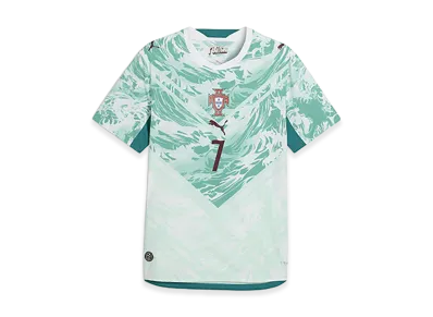 PUMA Soccer 2026 Portugal Away Authentic Jersey #7 Ronaldo "PUMA White"