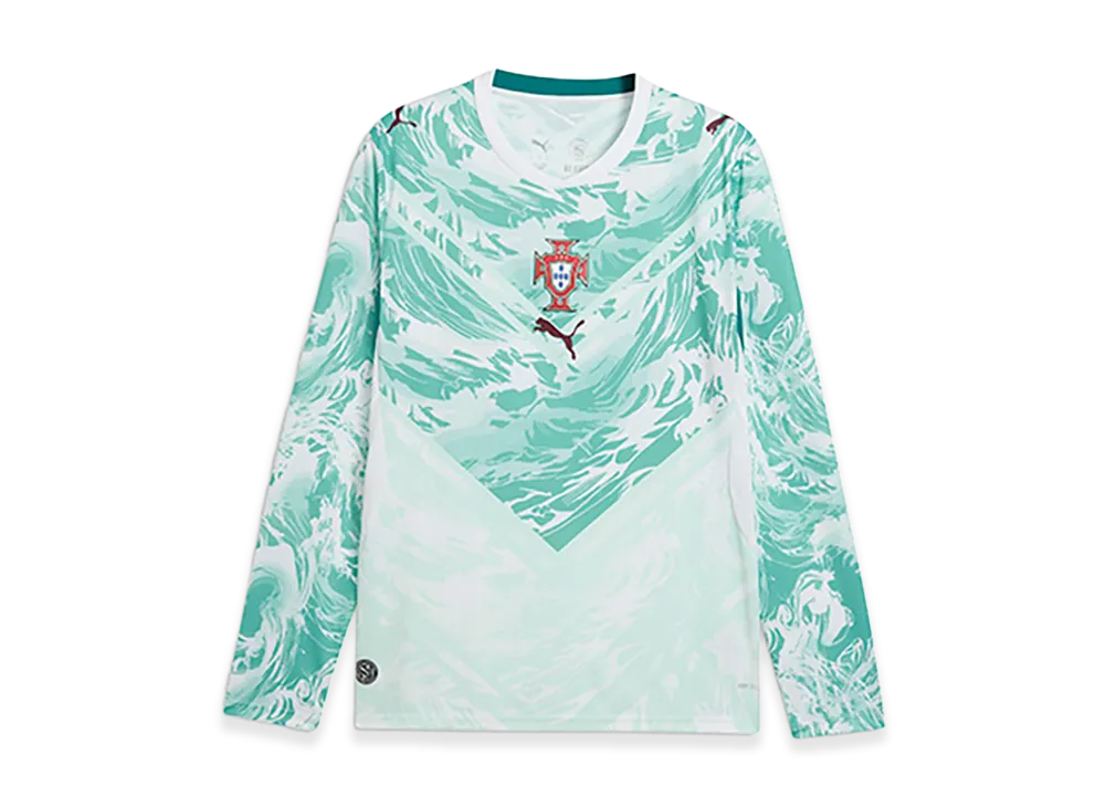PUMA Soccer 2026 Portugal Away Long Sleeve Jersey "PUMA White"