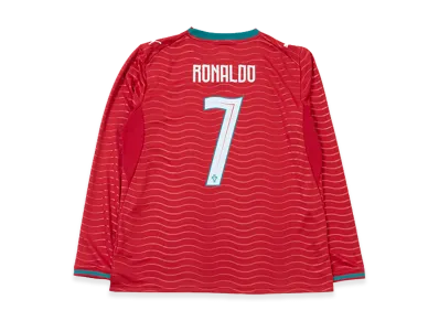 PUMA Soccer 2026 Portugal Home Long Sleeve Jersey #7 Ronaldo "Club Red"