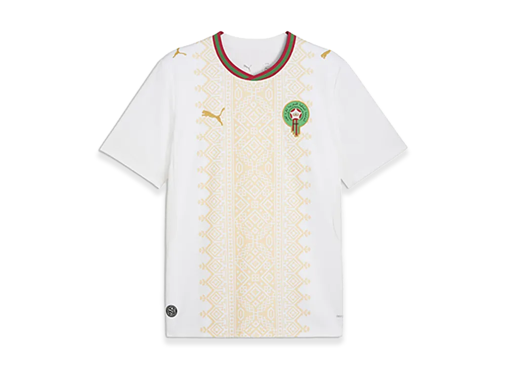 PUMA Soccer 2026 Morocco Away Jersey "PUMA White"