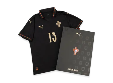 PUMA Soccer Portugal Eusebio Authentic Jersey "PUMA Black"