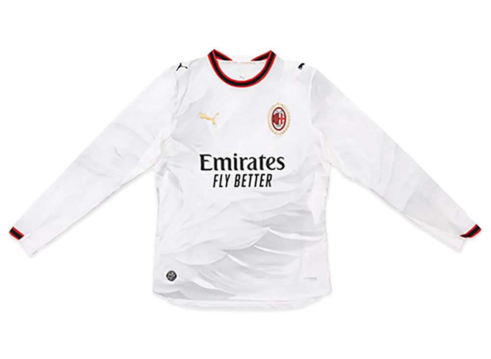 PUMA 26-27 AC Milan Away Authentic L/S Jersey "White"
