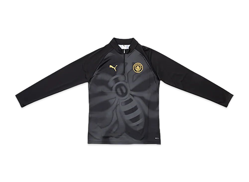 PUMA 26-27 Manchester City Prematch Quarter-Zip Top "Puma Black"