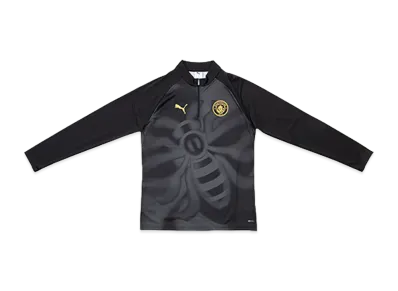 PUMA 26-27 Manchester City Prematch Quarter-Zip Top "Puma Black"