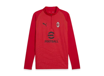 PUMA 26-27 AC Milan Training Quarter-Zip Top "Red"