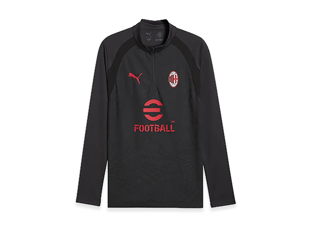 PUMA 26-27 AC Milan Training Quarter-Zip Top "Black"