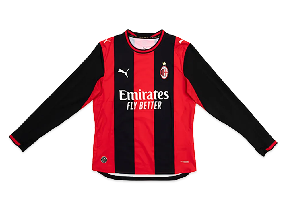 PUMA 26-27 AC Milan Home Authentic L/S Jersey "Puma Black"