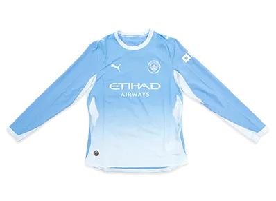 PUMA 26-27 Manchester City Home Authentic L/S Jersey "Team Light Blue"