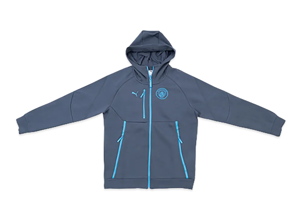 PUMA Manchester City Pumatech Full Zip Hoodie "Evening Sky"
