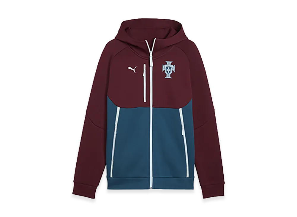 PUMA 2026 Portugal National Team Pumatech Hoodie "Ruby Shimmer"