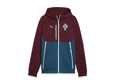PUMA 2026 Portugal National Team Pumatech Hoodie "Ruby Shimmer"