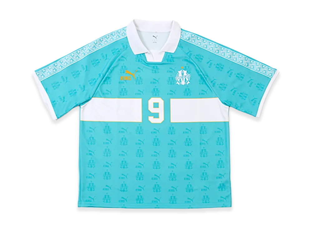 PUMA Marseille King Retro Shirt "Team Aqua"