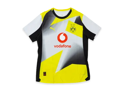 PUMA 25-26 Dortmund Away Authentic Jersey "Silver Mist"