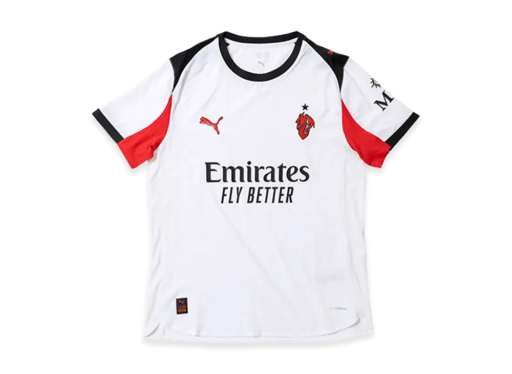 PUMA 25-26 AC Milan Away Authentic Jersey "Puma White"