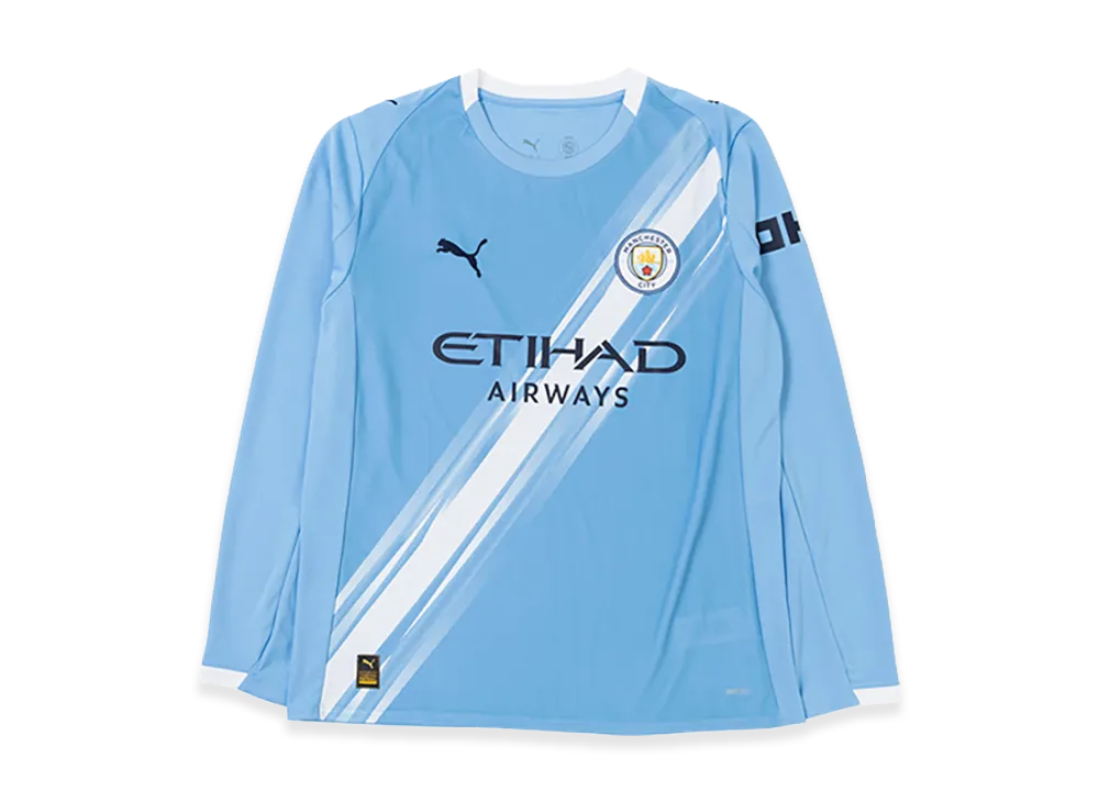 PUMA 25-26 Manchester City Home L/S Jersey "Team Light Blue"