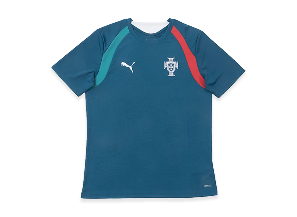 PUMA 2026 Portugal National Team Training Shirt "Ocean Tropic"
