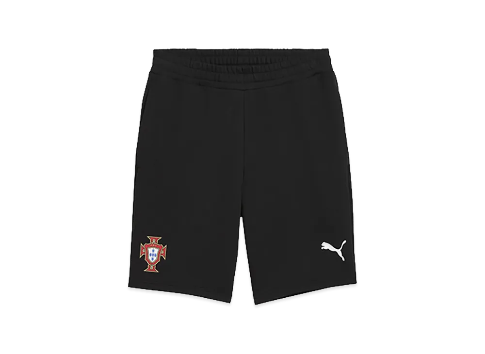 PUMA 2026 Portugal National Team Football Archive Shorts "Puma Black"