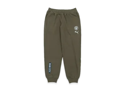 PUMA Manchester City Football Archive Sweatpants "Green Moss"