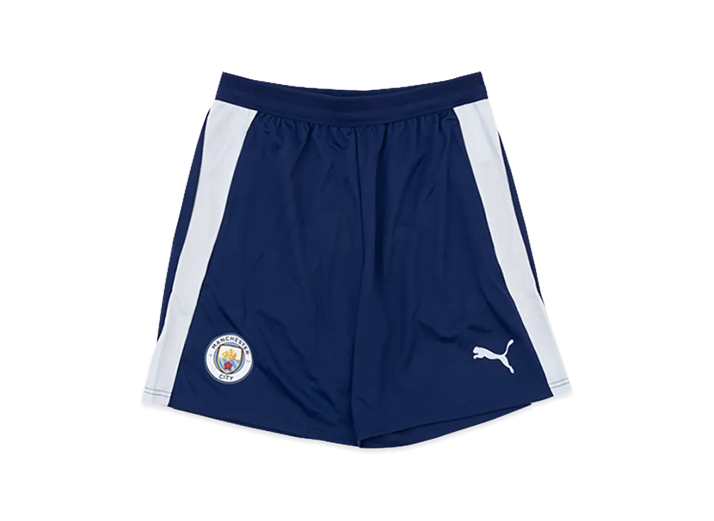 PUMA 26-27 Manchester City Training Shorts Double Pocket "Blue Jewel"