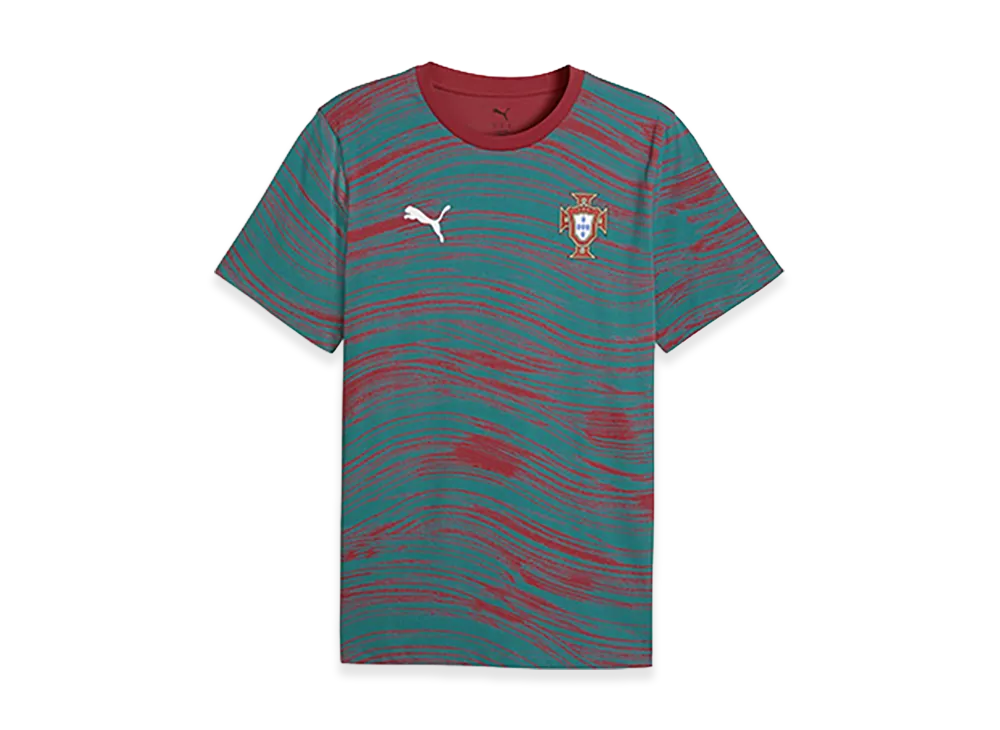 PUMA 2026 Portugal National Team Football Archive T-Shirt "Club Red"