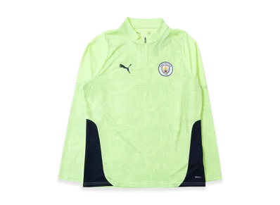 PUMA 25-26 Manchester City Training Quarter-Zip Top "Fizzy Apple"