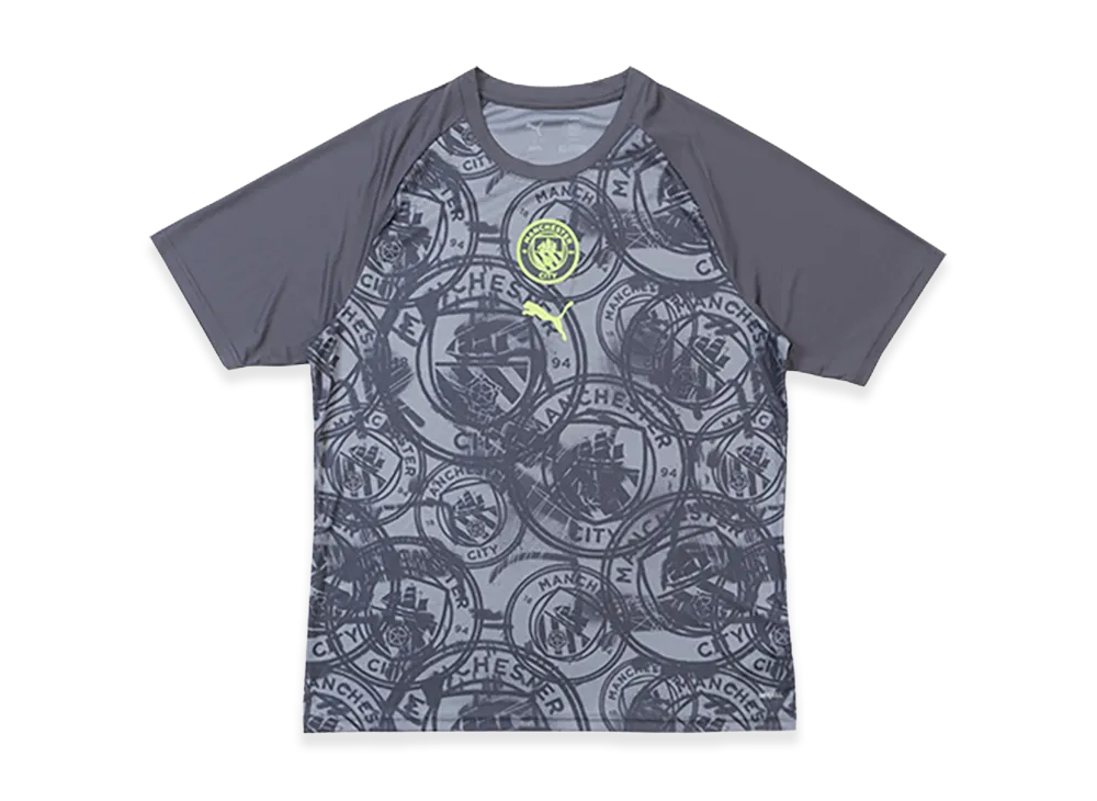 PUMA 25-26 Manchester City Prematch Shirt "Galactic Gray"