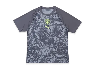 PUMA 25-26 Manchester City Prematch Shirt "Galactic Gray"