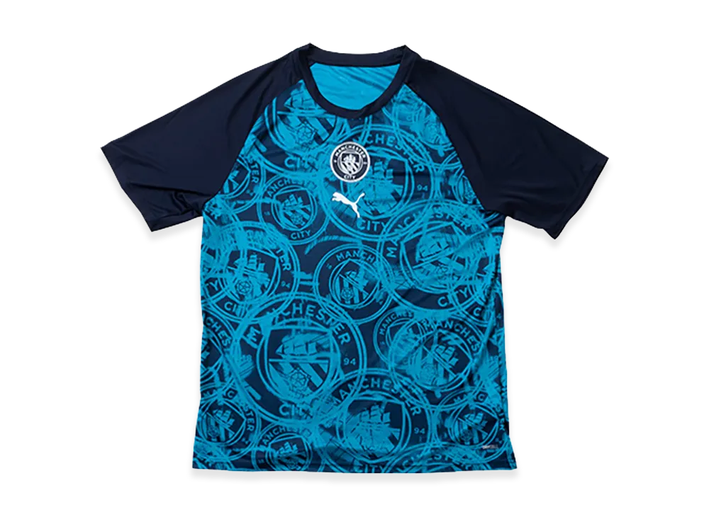 PUMA 25-26 Manchester City Prematch Shirt "Deep Navy"