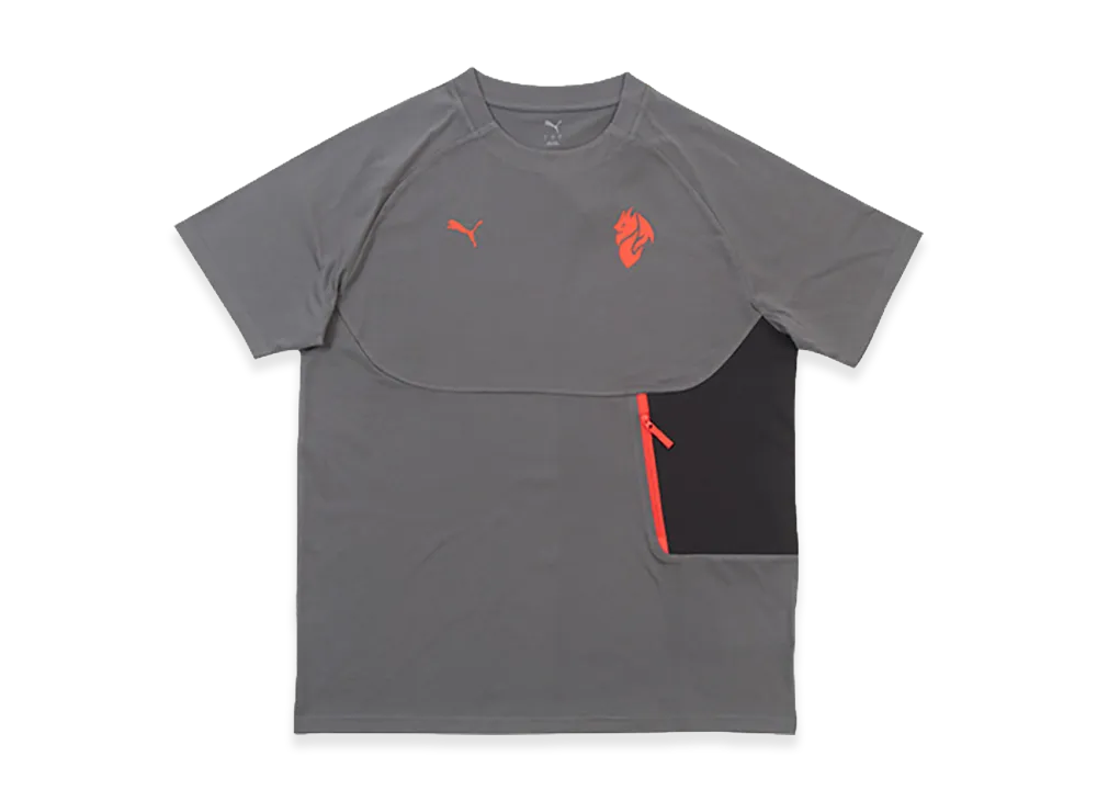 PUMA AC Milan Pumatech Pocket T-Shirt "Shadow Gray"