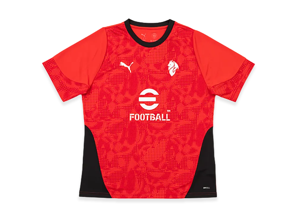 PUMA 25-26 AC Milan Training Shirt "For All Time Red"