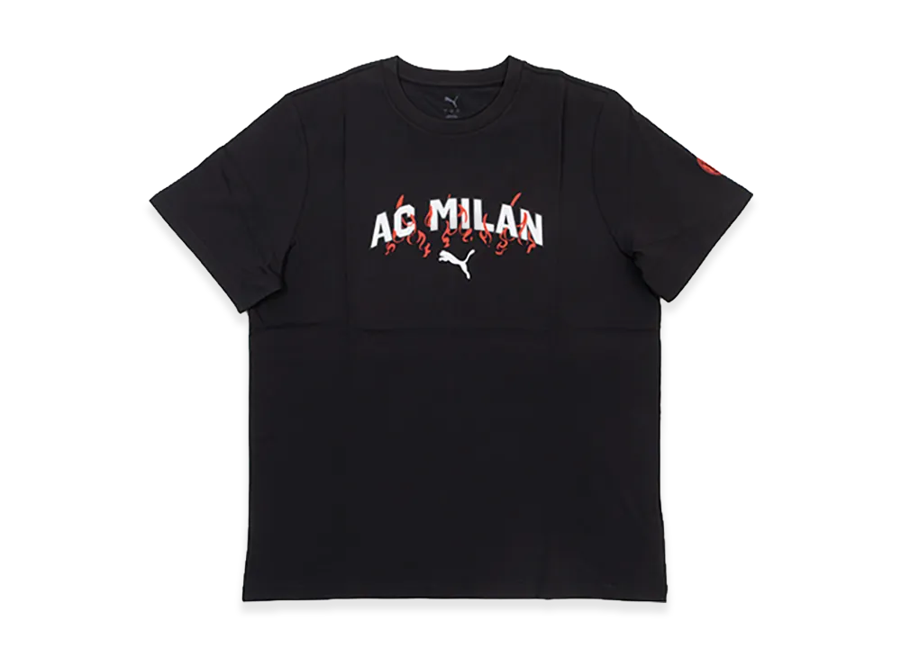 PUMA AC Milan Football Archive T-Shirt "Puma Black"