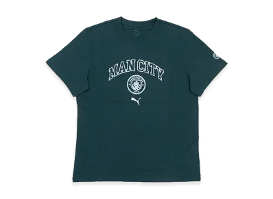 PUMA Manchester City Football Archive T-Shirt "Green Terrain"