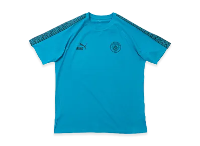PUMA Manchester City King T-Shirt "Tropical Blue"