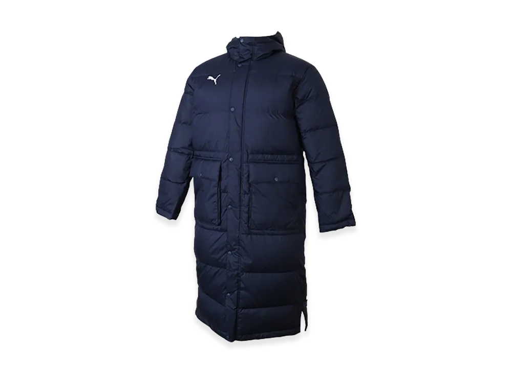PUMA teamLIGA Long Down Coat "Navy"