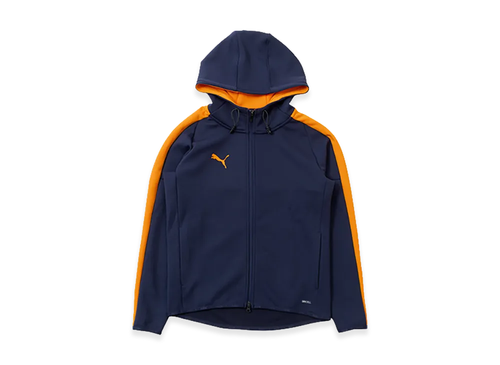 PUMA VOLTAGE Knit Jacket "Puma Navy/Rickie Orange"