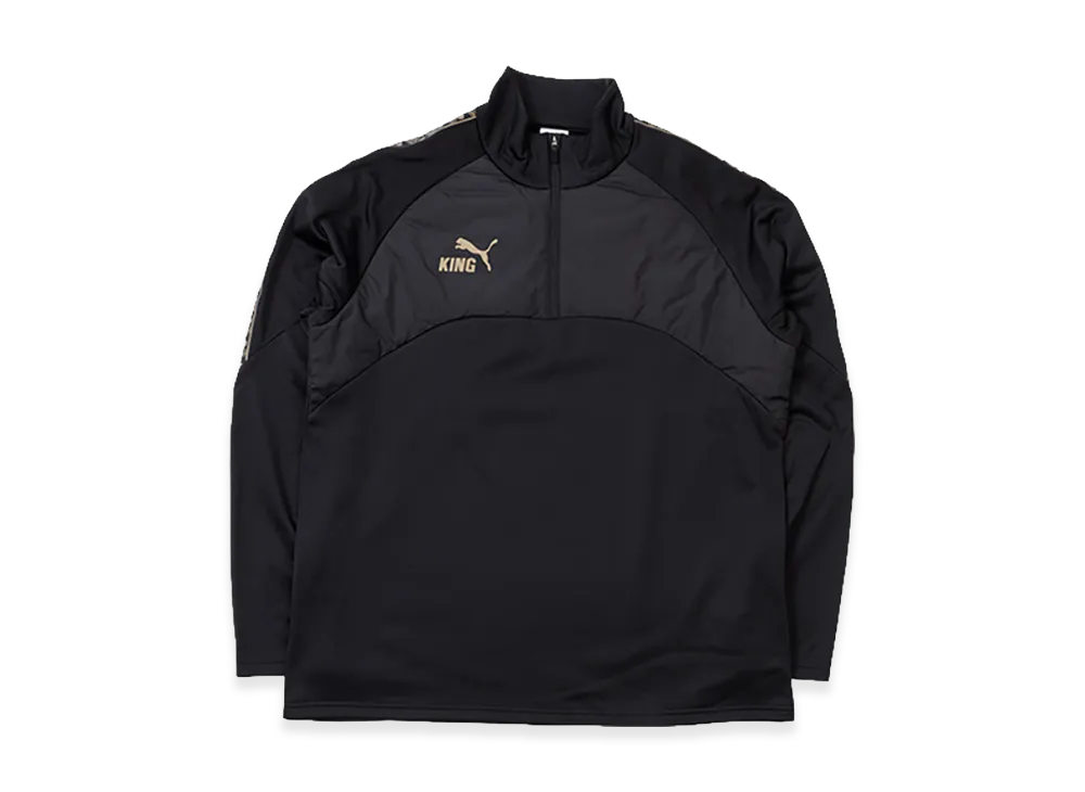 PUMA KING Winter 1/4 Zip Top "Black"