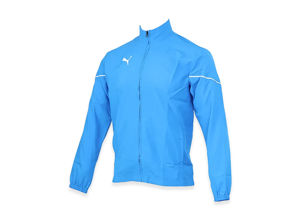 PUMA teamRISE Woven Jacket "Electric Blue Lemonade"