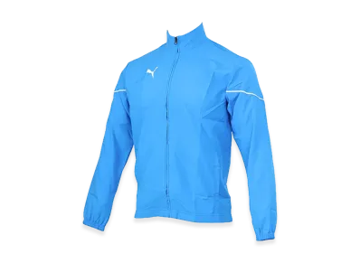 PUMA teamRISE Woven Jacket "Electric Blue Lemonade"