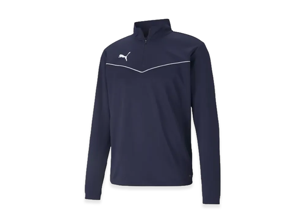 PUMA teamRISE 1/4 Zip Top "Peacoat"