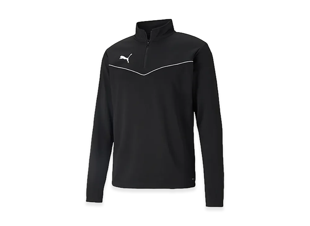 PUMA teamRISE 1/4 Zip Top "Puma Black/Puma White"