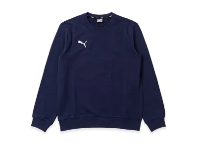 PUMA teamGOAL Casual Crew Neck Sweat "Puma Navy"